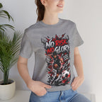 No Risk No Glory Soccer Graphic T Shirt