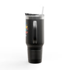 Happy Monster 40oz Insulated Travel Mug