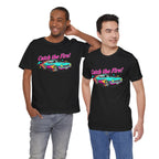 Retro Cartoon Dragster T-Shirt – Vintage Racing Flame Graphic Tee