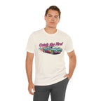 Catch the Fire Vintage Muscle Car Graphic T Shirt