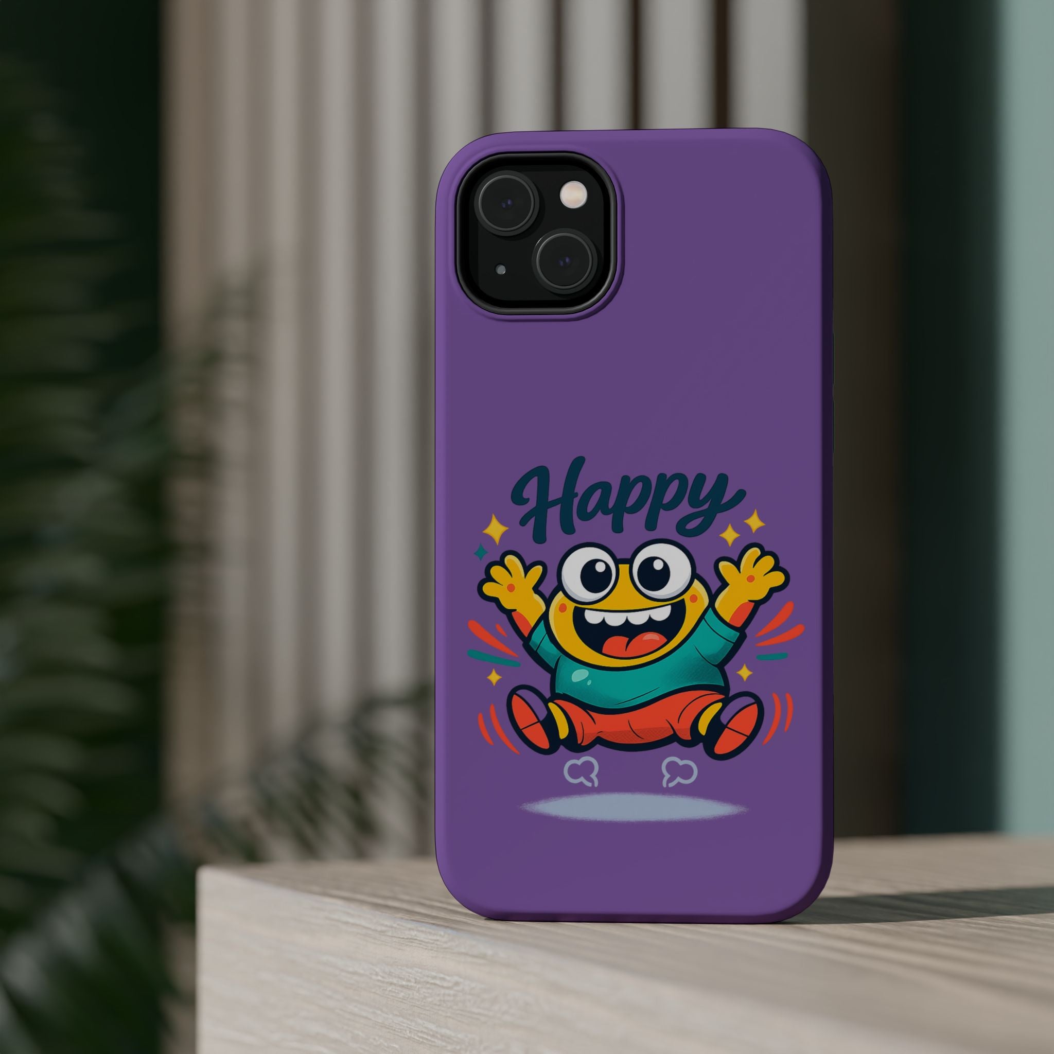 Happy Monster Magnetic Impact-Resistant Phone Case