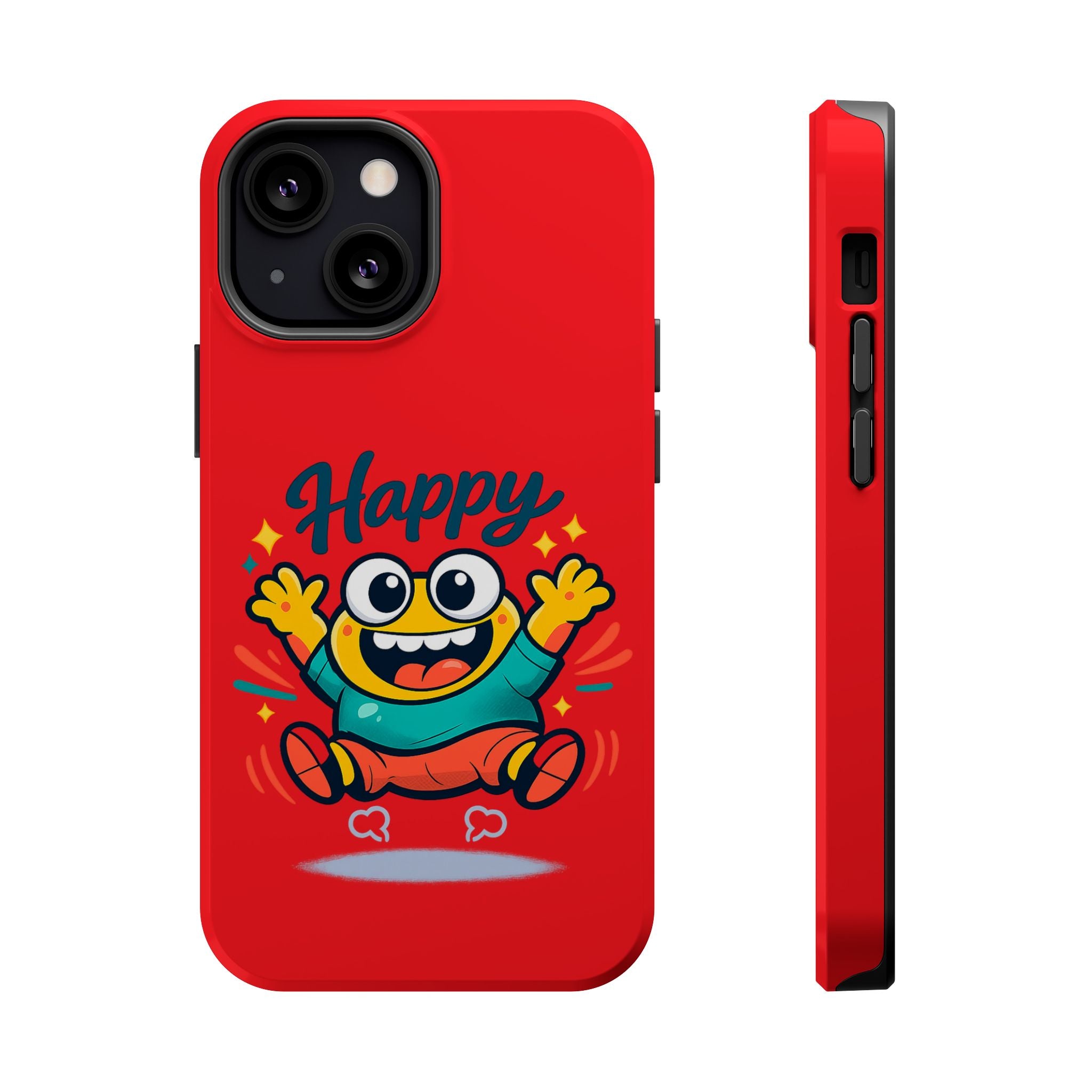 Happy Monster Magnetic Impact-Resistant Phone Case