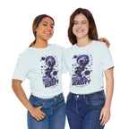 Astronaut Galaxy Tee — "Your Mind Creates Reality" Space Graphic T-Shirt