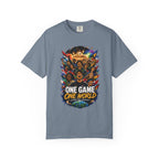 One Game One World Soccer T Shirt International Football Graphic Tee