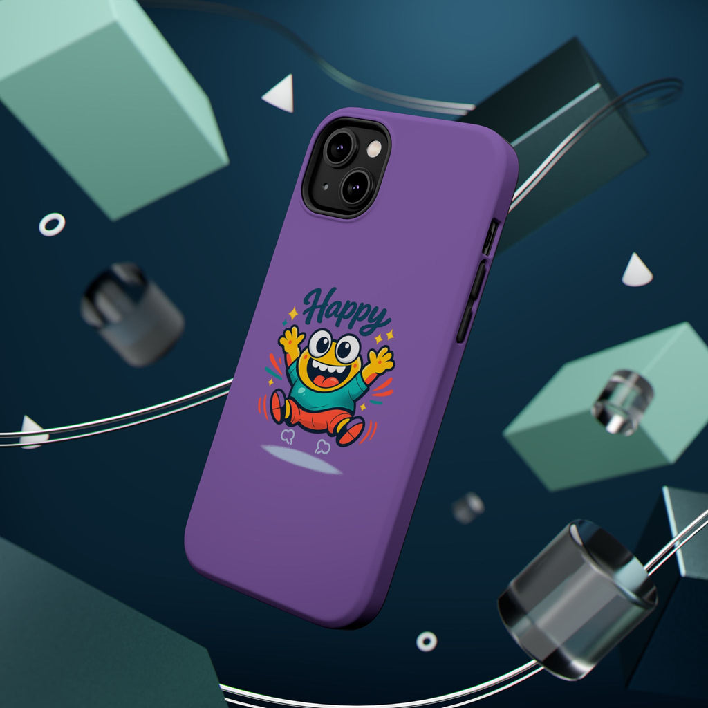 Happy Monster Magnetic Impact-Resistant Phone Case