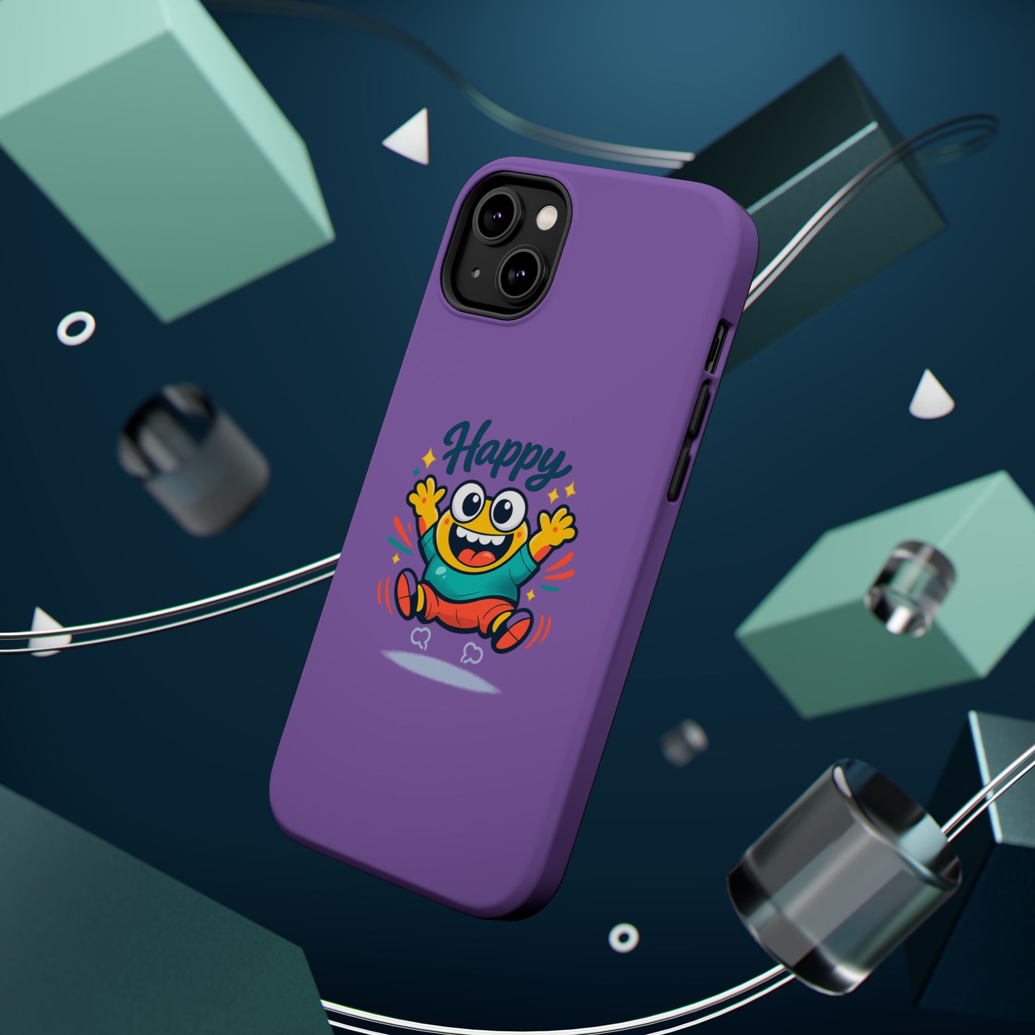 Happy Monster Magnetic Impact-Resistant Phone Case