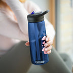Cute Girl Sipping Boba Water Bottle — CamelBak Eddy 20/25oz