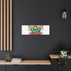 Happy Blob Cartoon Canvas Bold Kawaii Wall Art