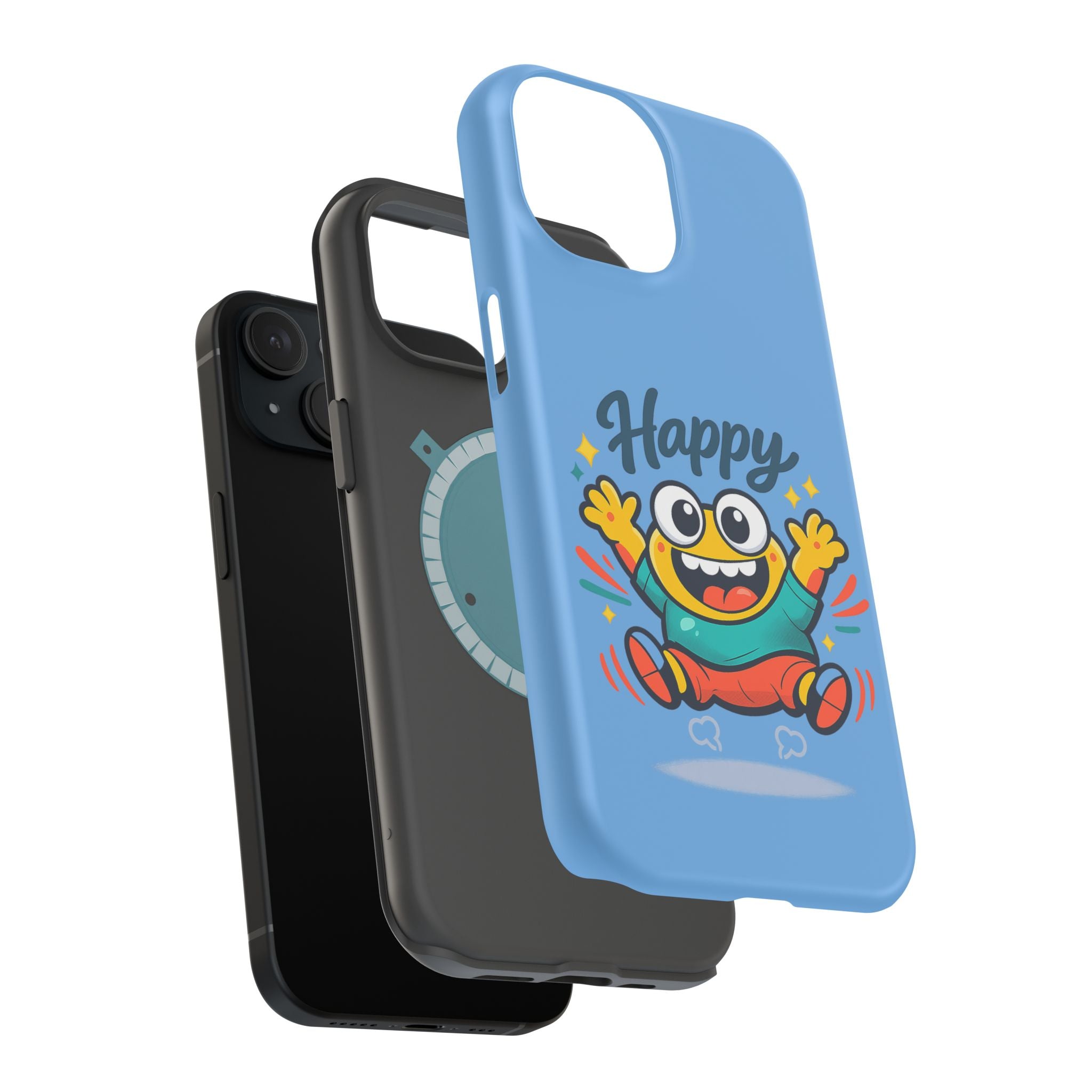 Happy Monster Magnetic Impact-Resistant Phone Case
