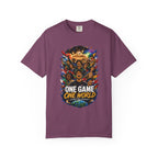 One Game One World Soccer T Shirt International Football Graphic Tee