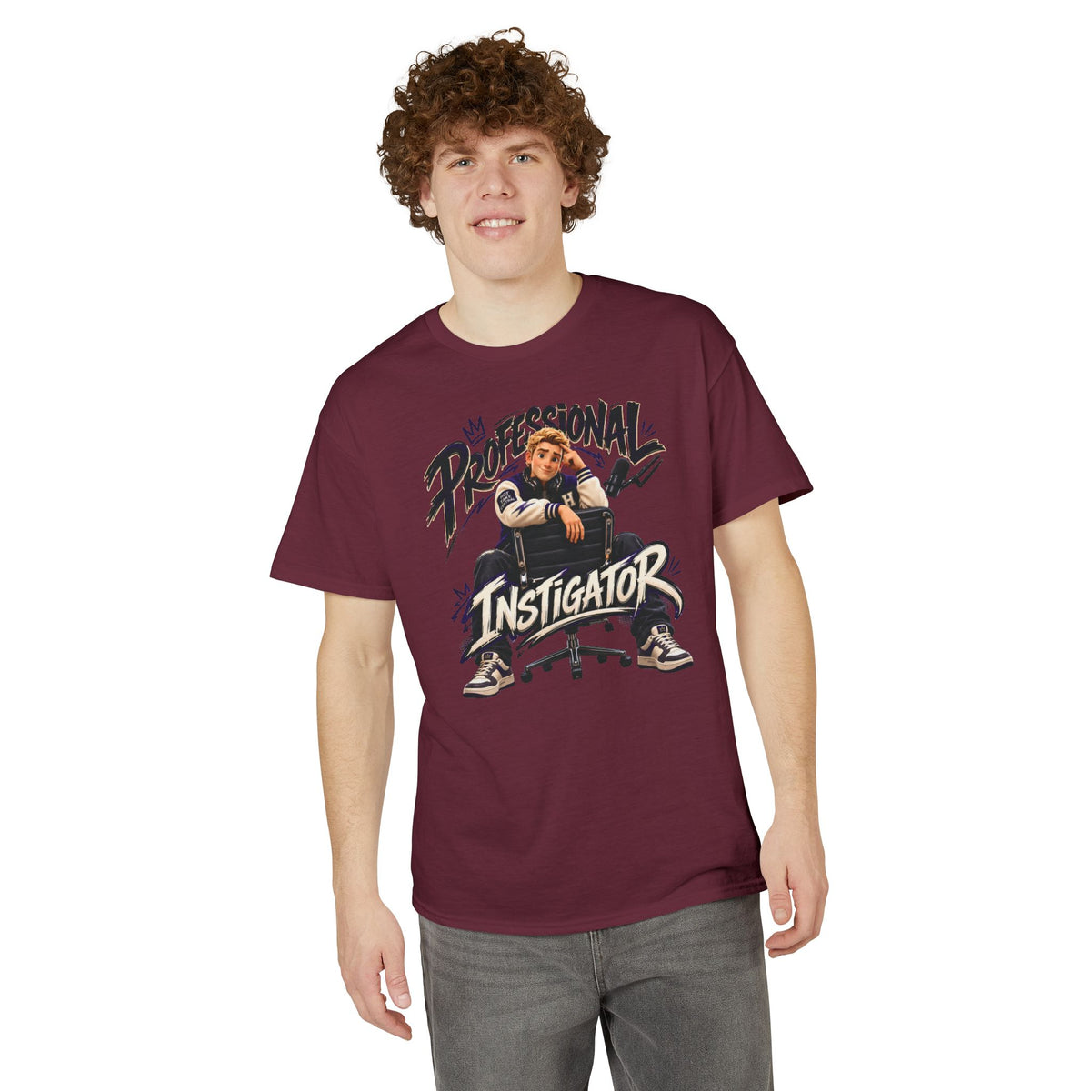 Hot Take Central Professional Instigator Jake Graphic T Shirt