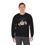 Caffeine and Kindness Sweatshirt – Coffee Lover Graphic Crewneck