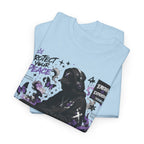 Peacekeeper Anime Graphic Tee — Purple Aesthetic Streetwear