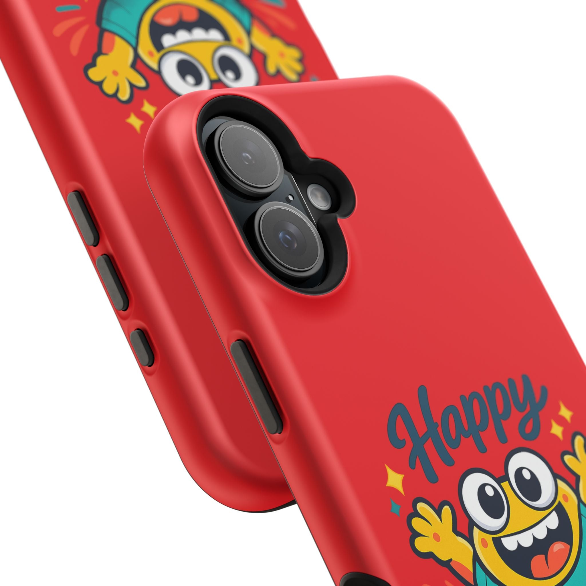 Happy Monster Magnetic Impact-Resistant Phone Case