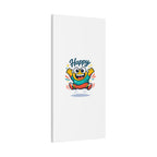 Happy Blob Cartoon Canvas Bold Kawaii Wall Art