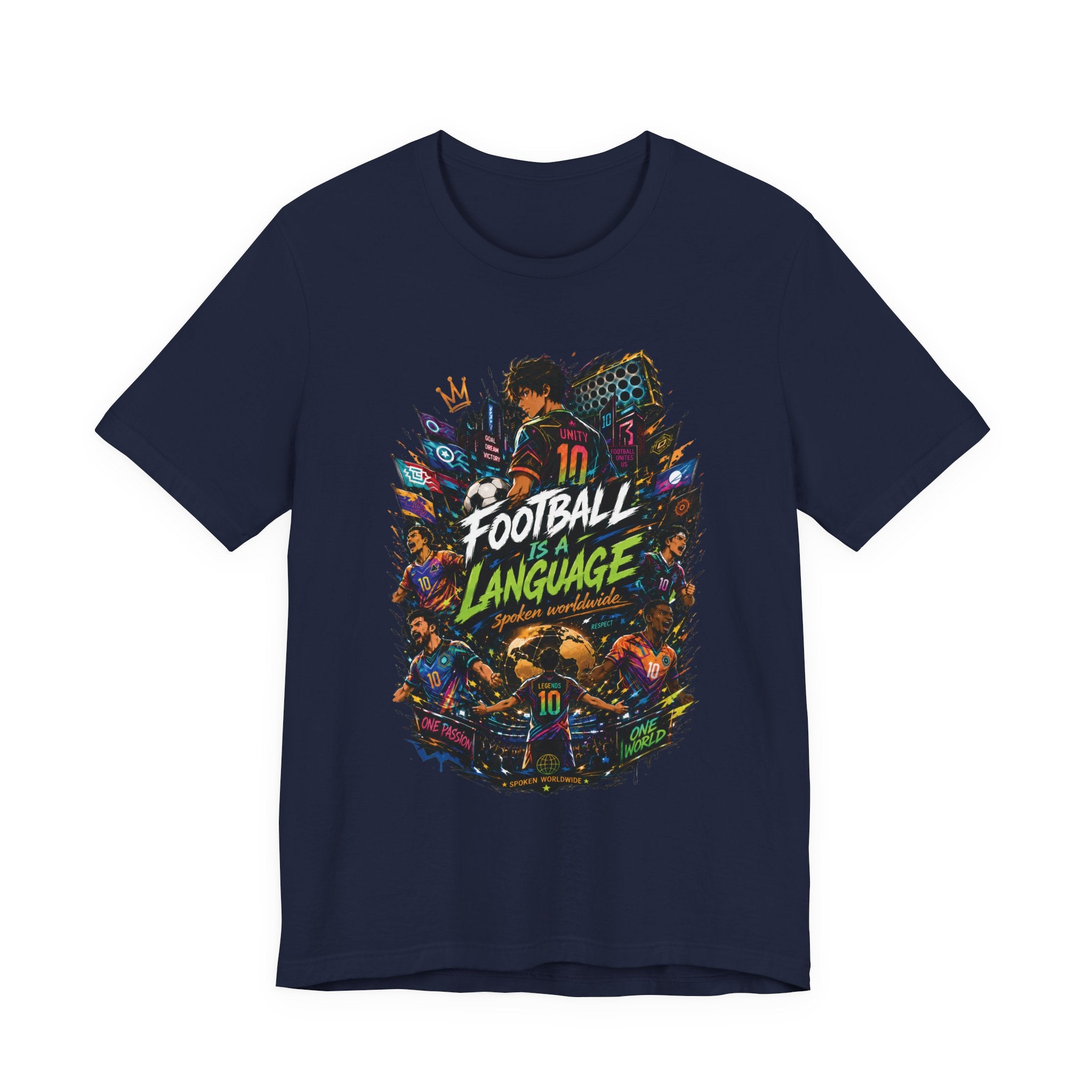 Football Is A Language T‑Shirt