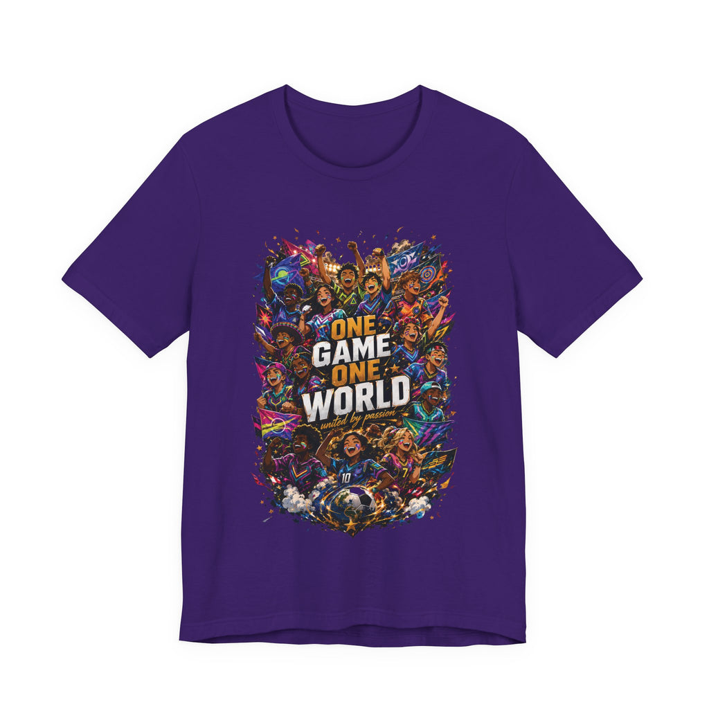 One Game One World Gamer Graphic T Shirt