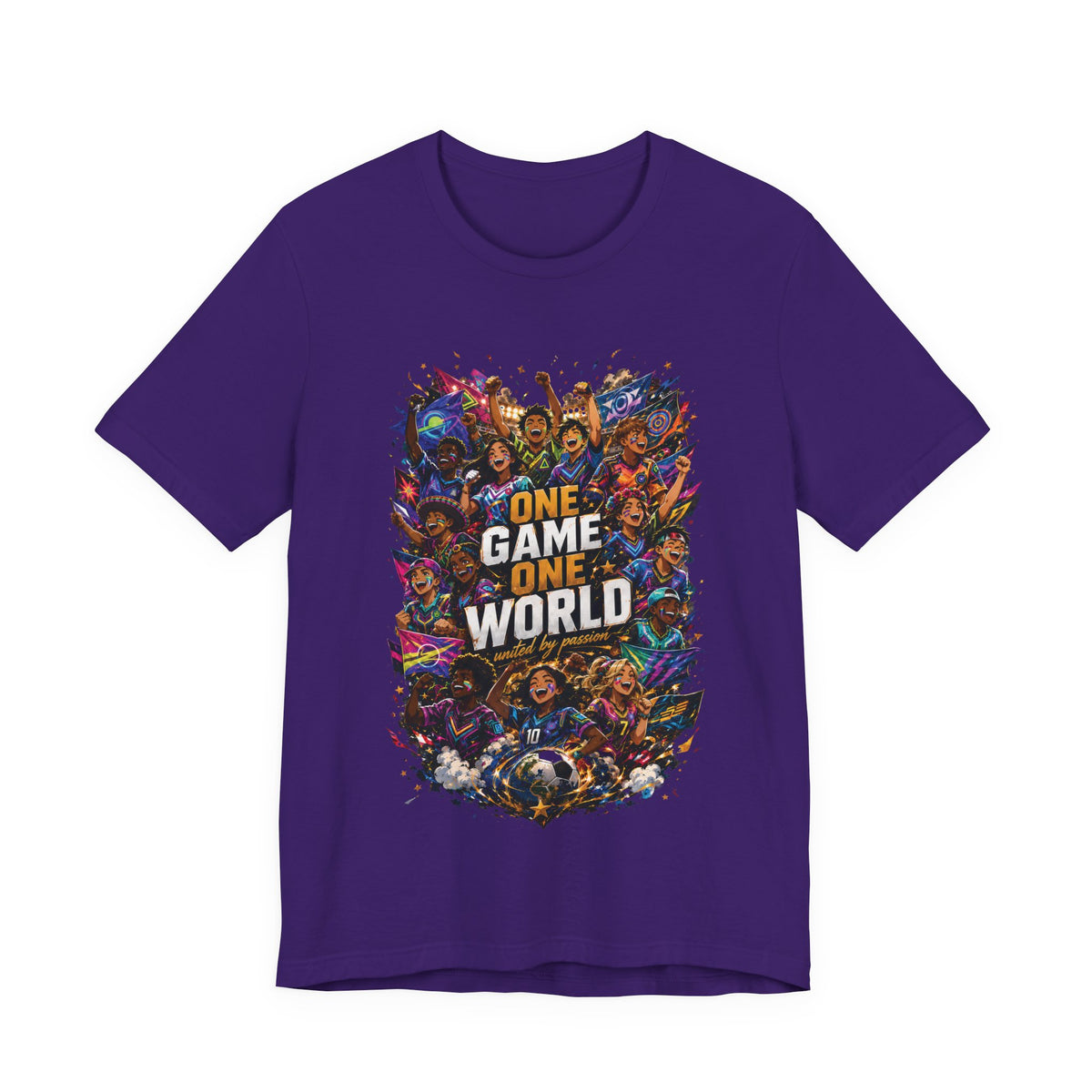 One Game One World Gamer Graphic T Shirt