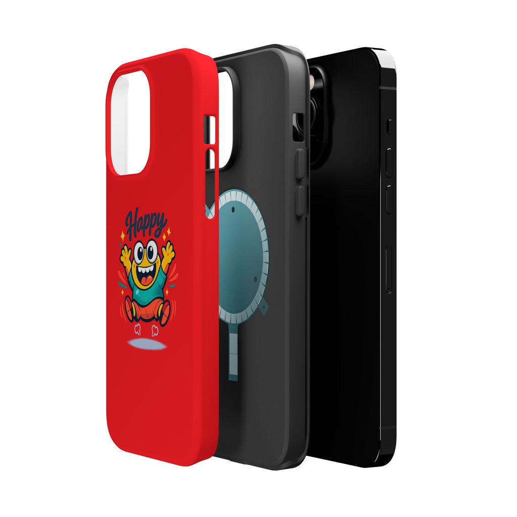 Happy Monster Magnetic Impact-Resistant Phone Case