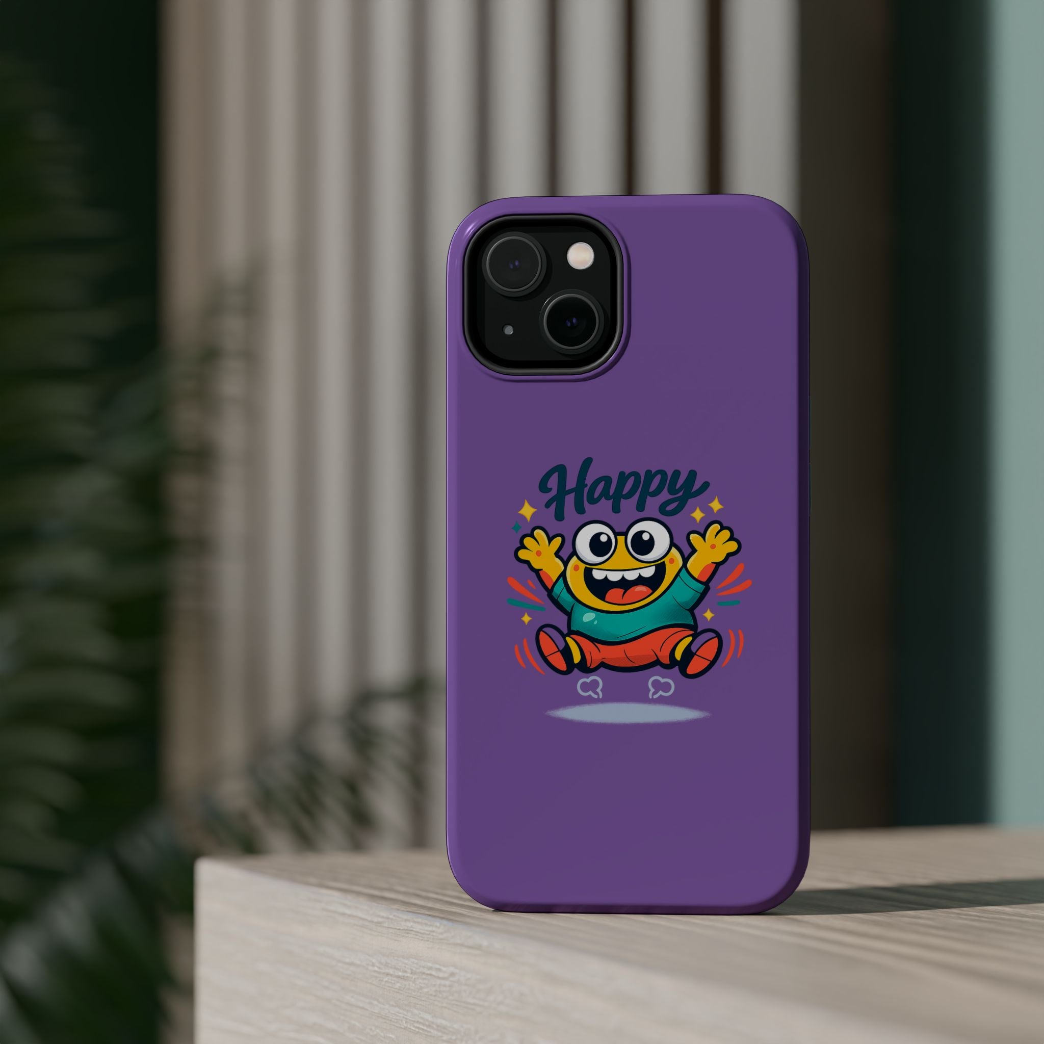Happy Monster Magnetic Impact-Resistant Phone Case
