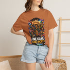 One Game One World Soccer T Shirt International Football Graphic Tee