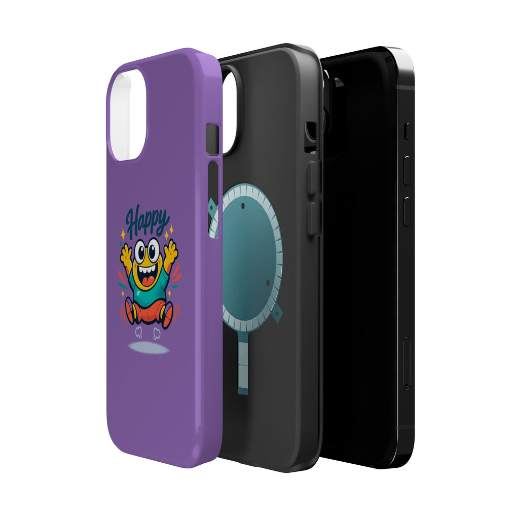 Happy Monster Magnetic Impact-Resistant Phone Case