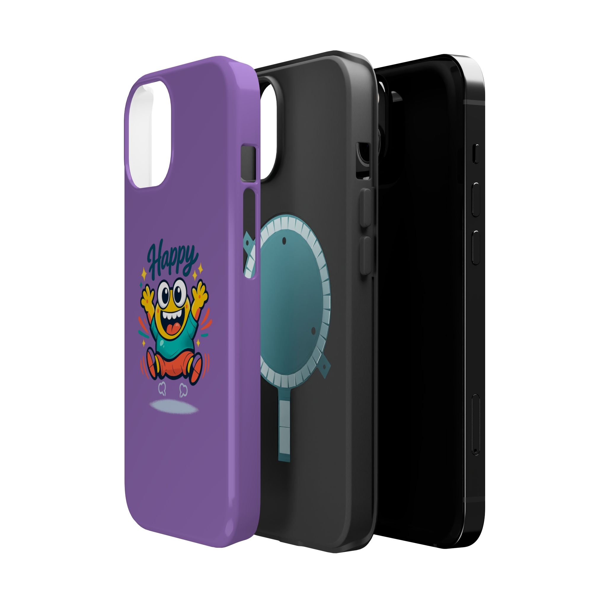 Happy Monster Magnetic Impact-Resistant Phone Case