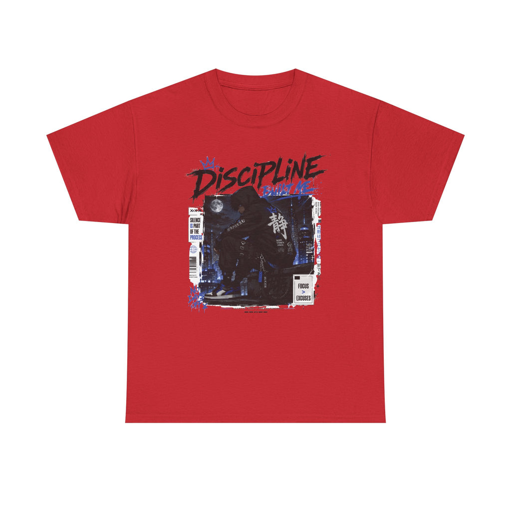 Discipline Built Me Anime Streetwear T Shirt