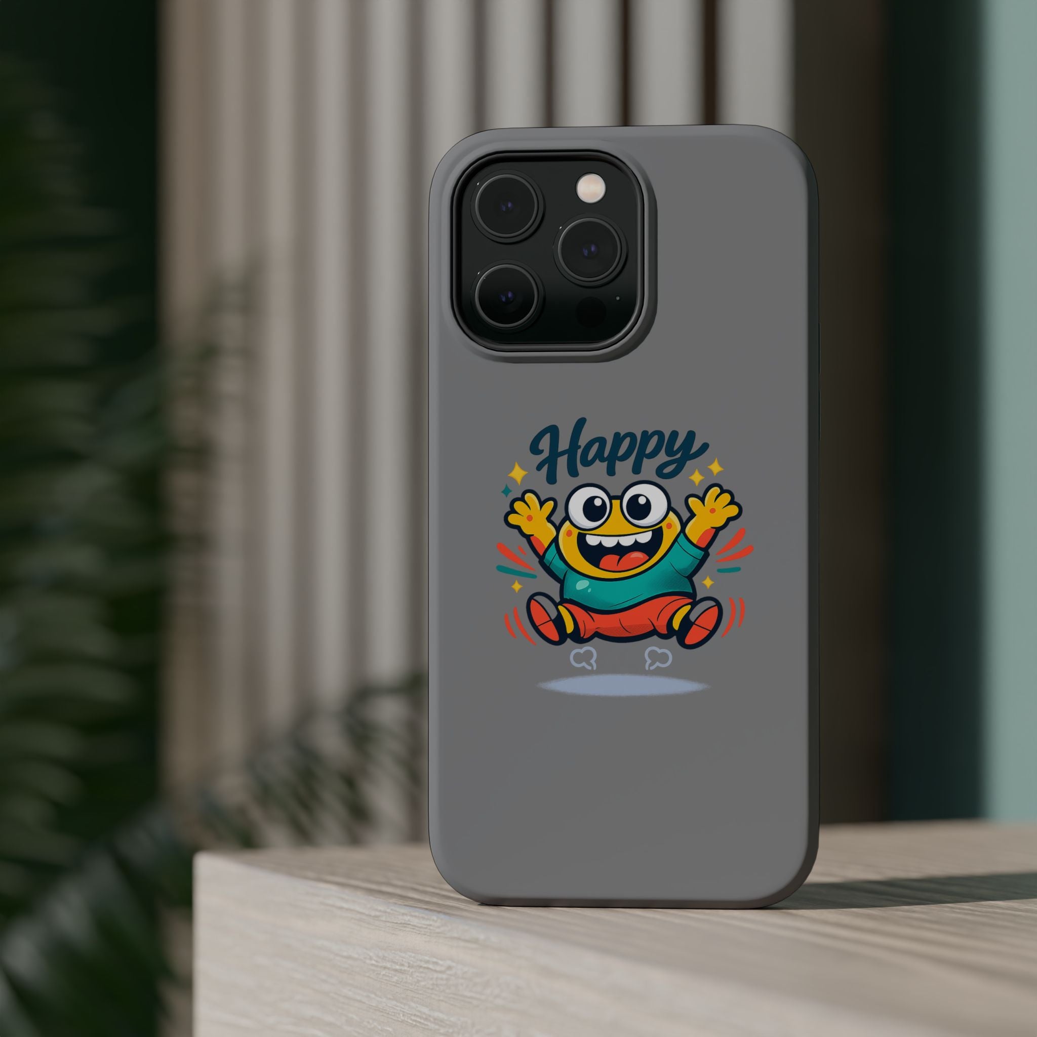 Happy Monster Magnetic Impact-Resistant Phone Case