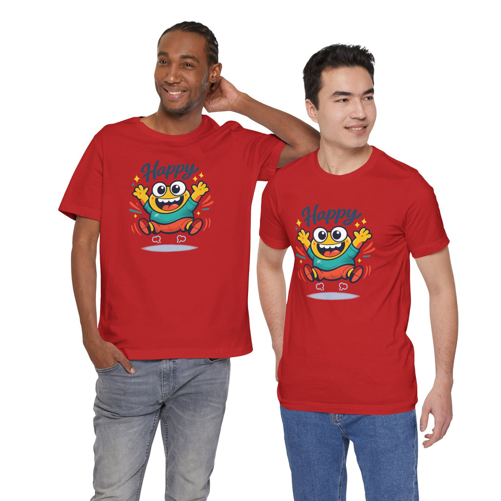 Happy Mood Blob T Shirt Cute Kawaii Graphic Tee