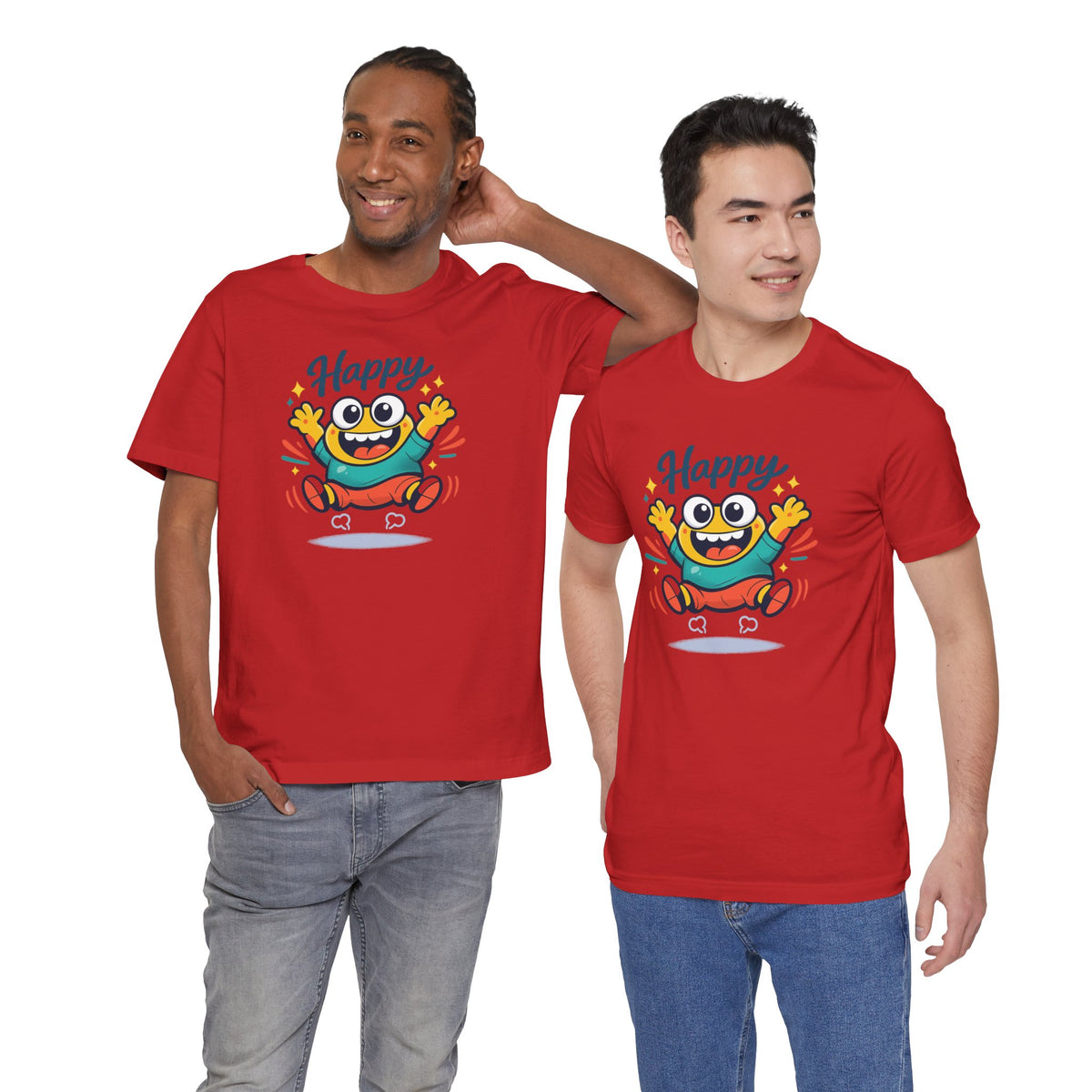 Happy Mood Blob T Shirt Cute Kawaii Graphic Tee