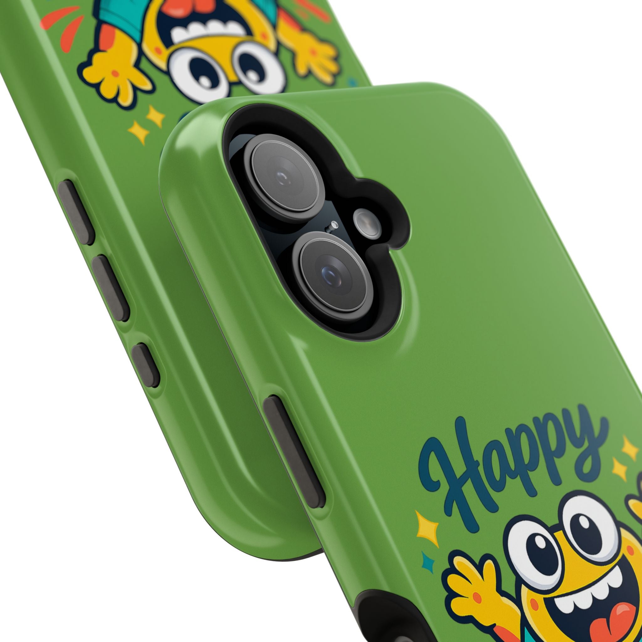 Happy Monster Magnetic Impact-Resistant Phone Case