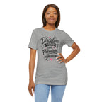 Discipline Today Leads to Freedom Tomorrow Tee — Motivational Fitness T-Shirt