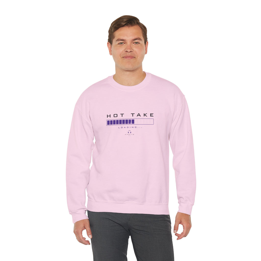 Hot Take Central Hot Take Loading Crewneck Sweatshirt