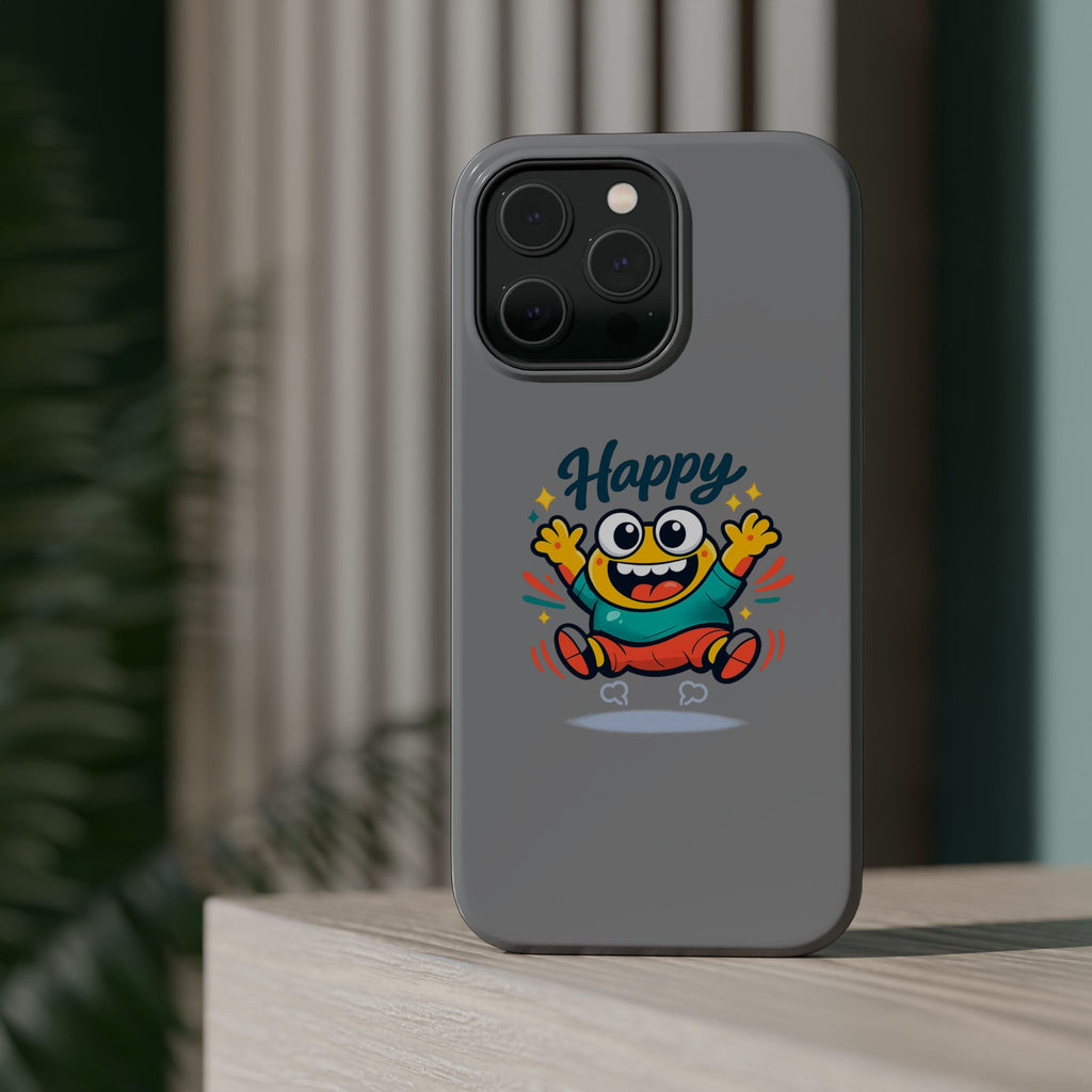 Happy Monster Magnetic Impact-Resistant Phone Case
