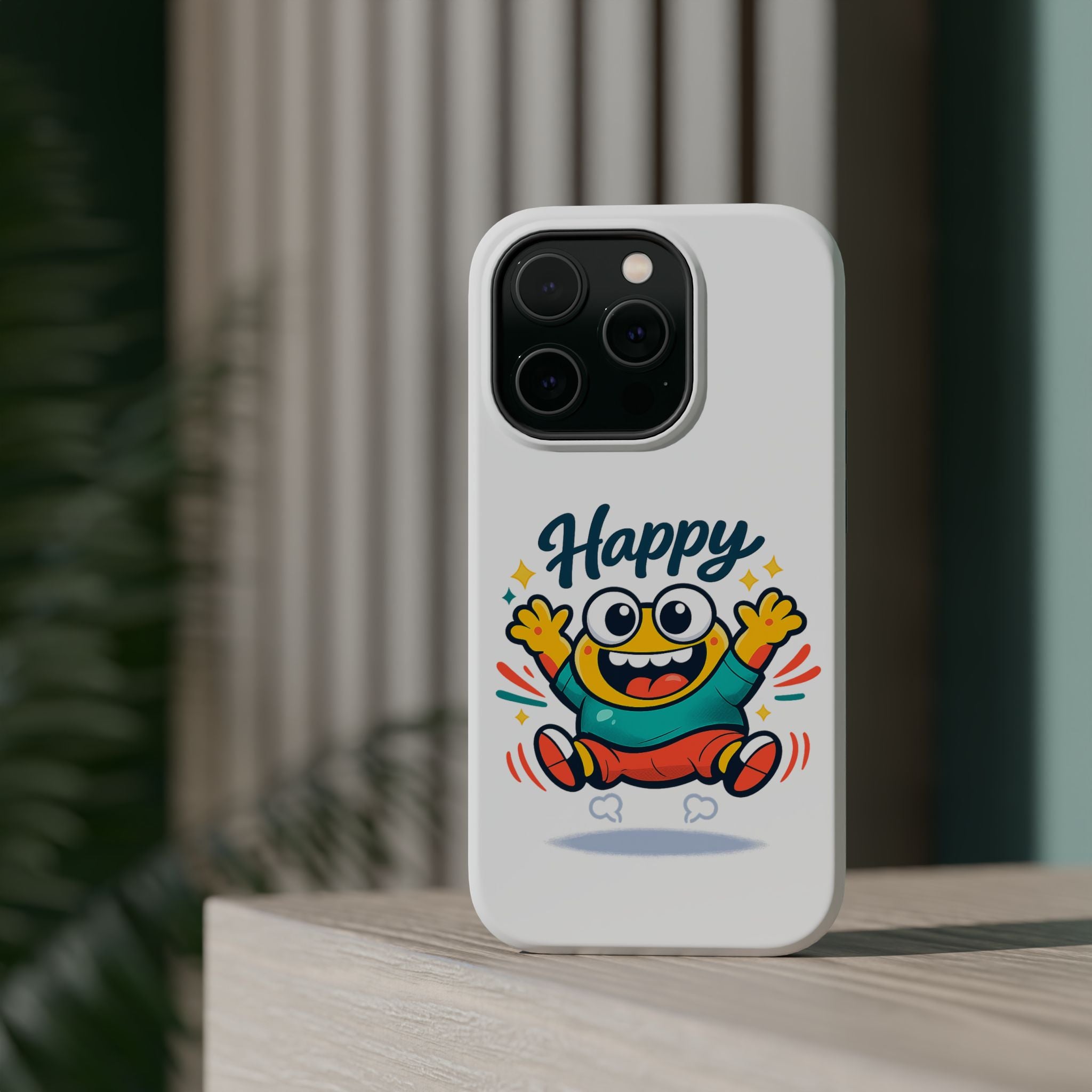Happy Monster Magnetic Impact-Resistant Phone Case