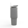 40oz Insulated Travel Mug — "Discipline Today Leads to Freedom Tomorrow" Motivational Tumbler