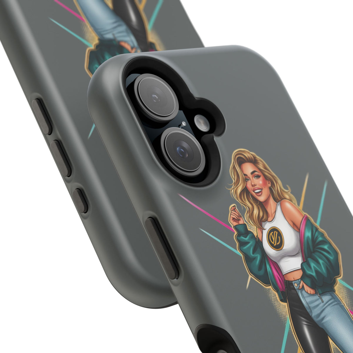 I'm Unstoppable Magnetic Protective Phone Case Gray