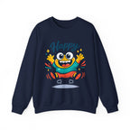 Happy Blob Cartoon Sweatshirt Cute Kawaii Crewneck