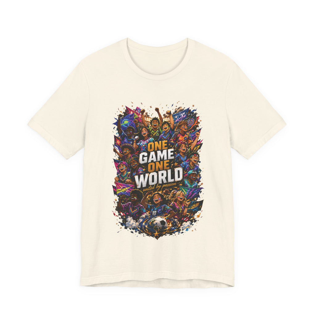One Game One World Gamer Graphic T Shirt