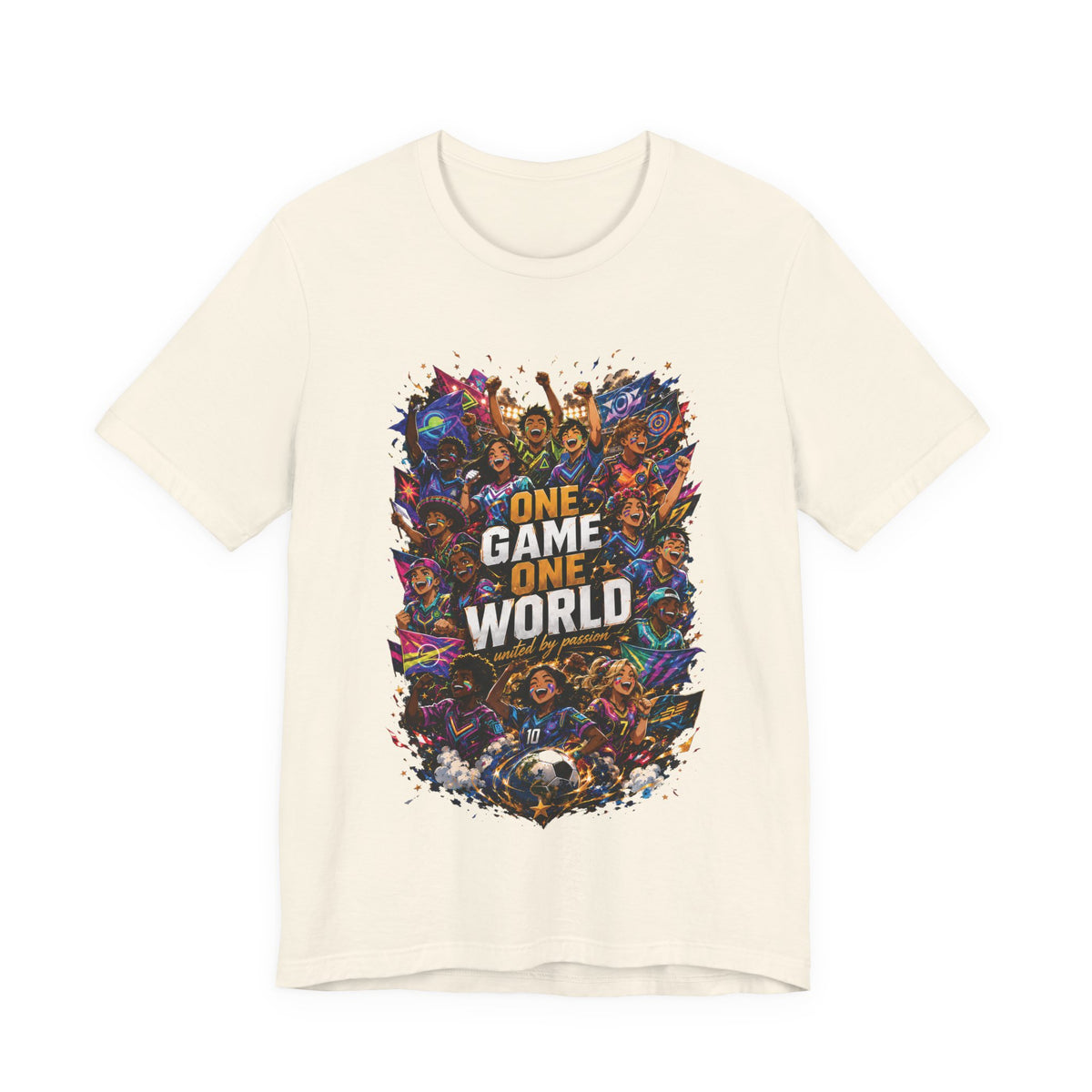 One Game One World Gamer Graphic T Shirt