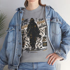 Motivational Soldier Graphic Tee – "Become Who You Needed" Inspirational Military Design