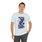 Astronaut Galaxy Tee — "Your Mind Creates Reality" Space Graphic T-Shirt