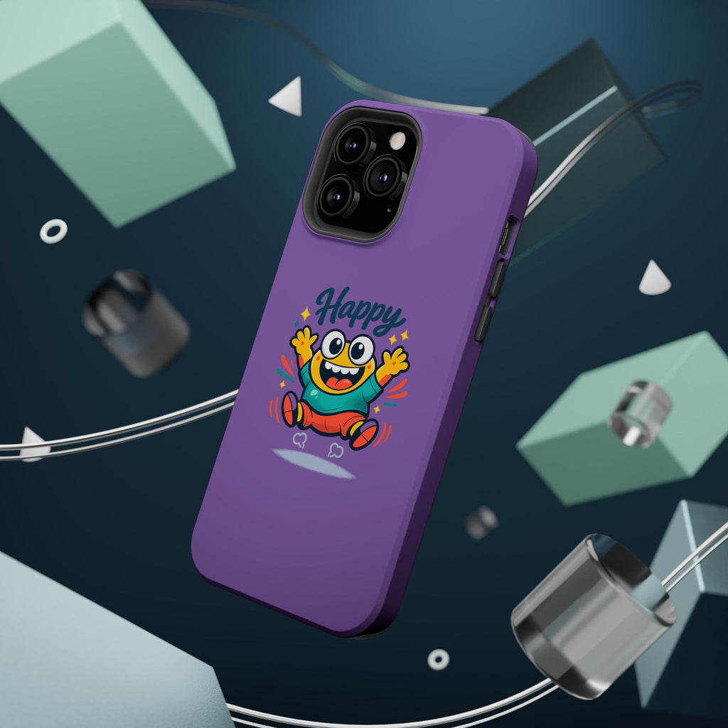 Happy Monster Magnetic Impact-Resistant Phone Case