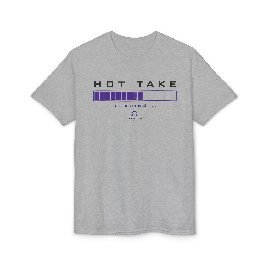 Hot Take Loading T-Shirt — Funny Progress Bar Graphic Tee