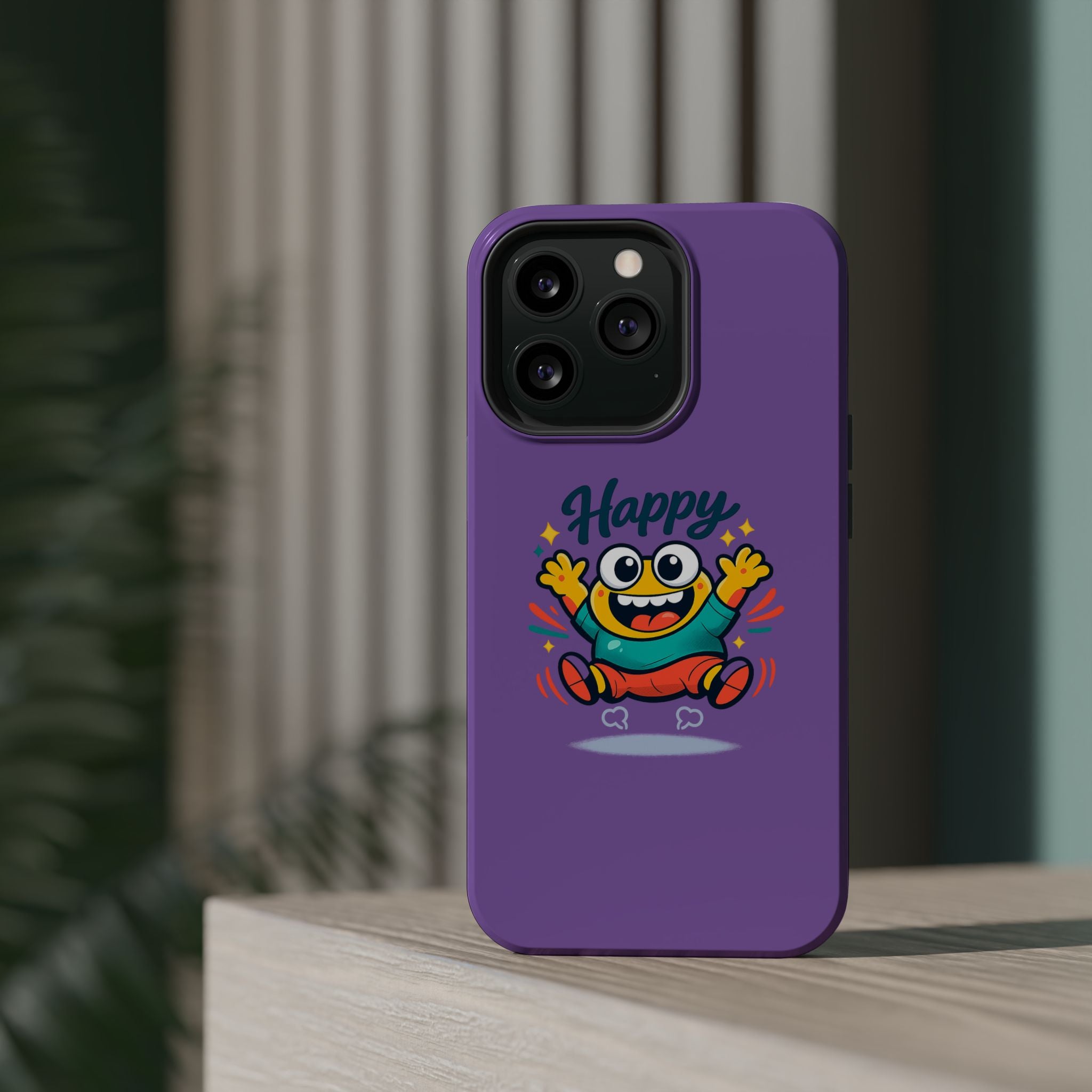 Happy Monster Magnetic Impact-Resistant Phone Case