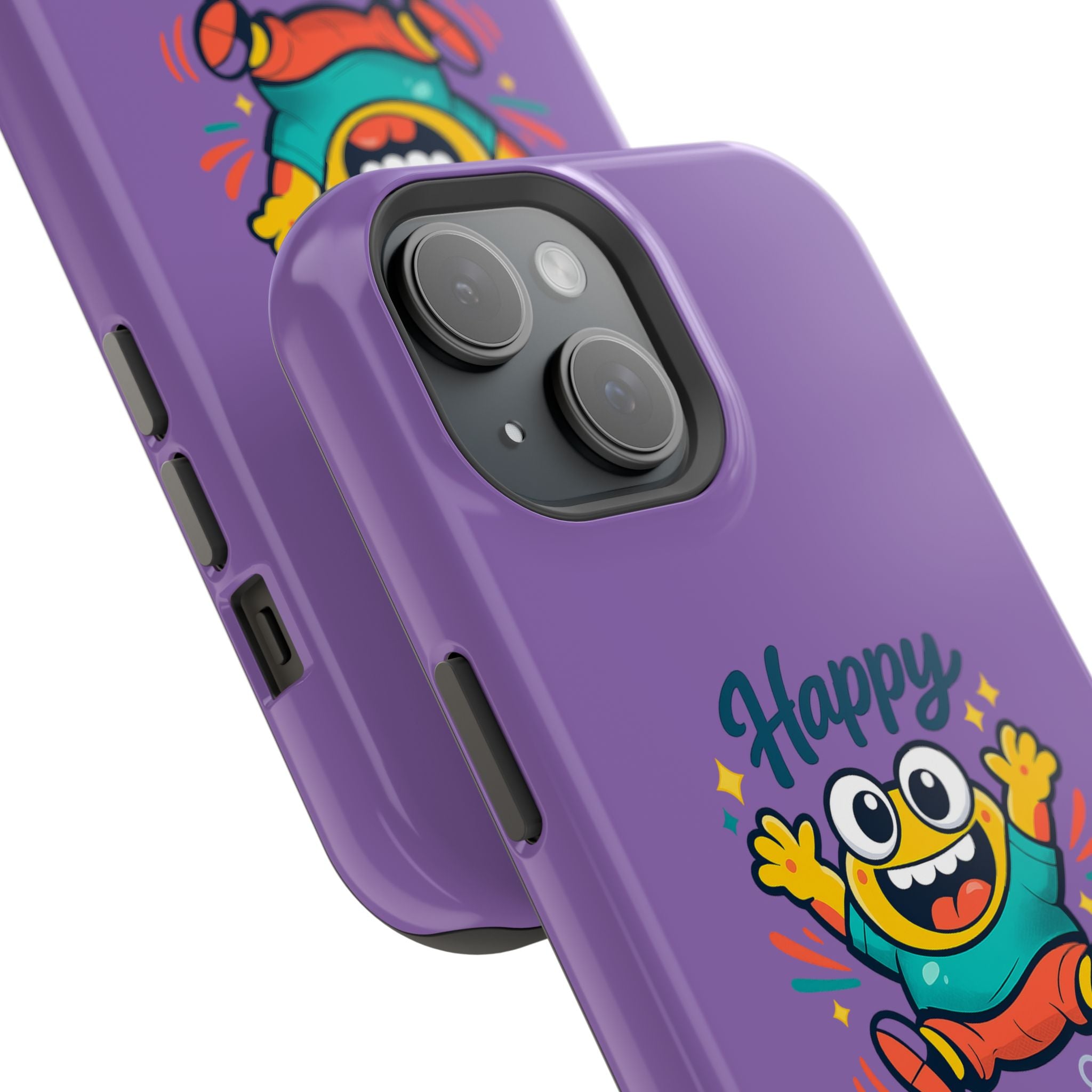 Happy Monster Magnetic Impact-Resistant Phone Case