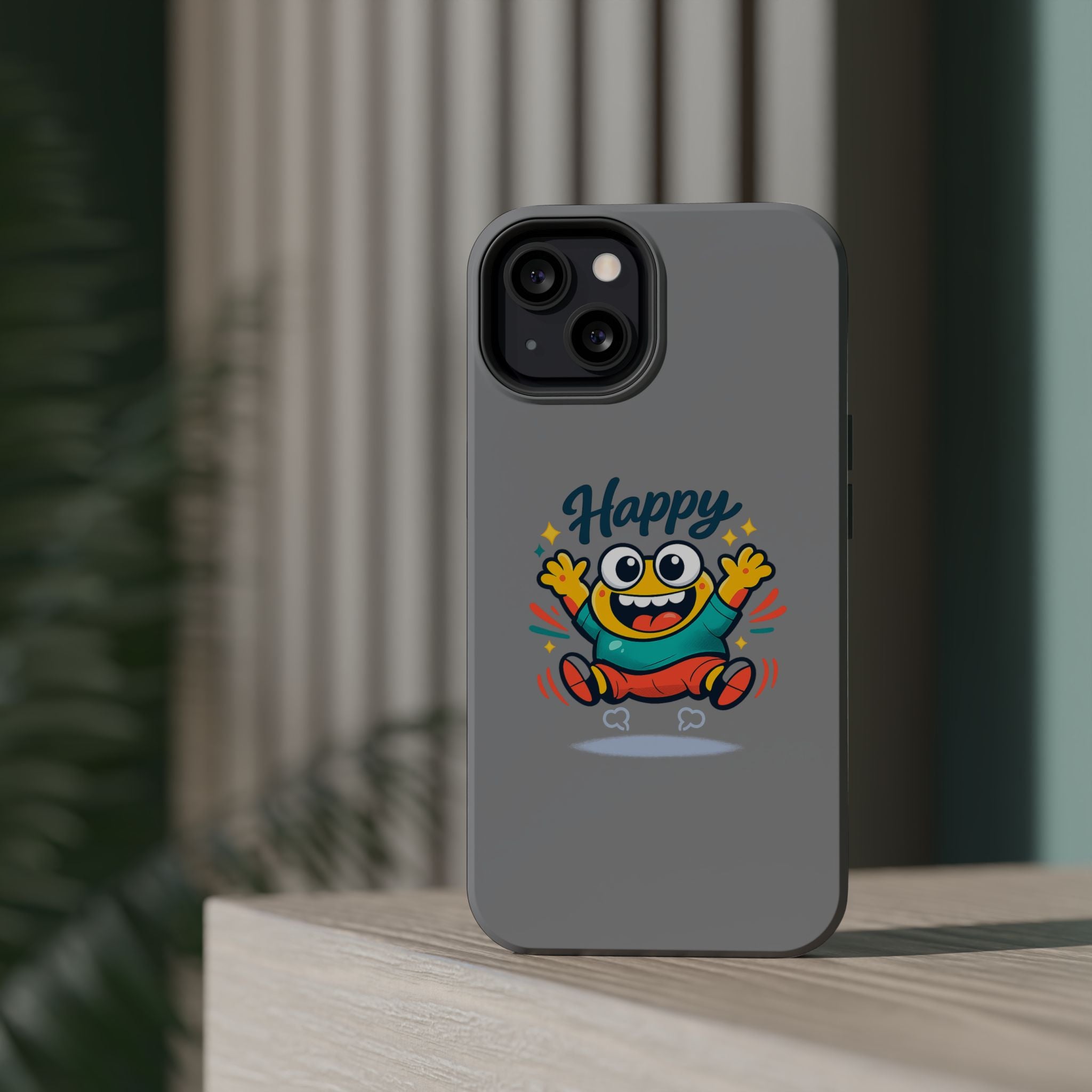 Happy Monster Magnetic Impact-Resistant Phone Case