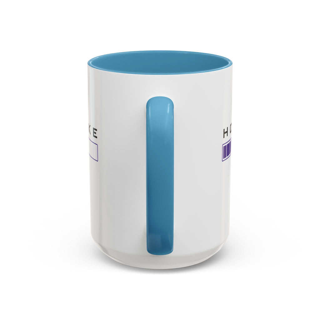 Accent Coffee Mug — "Hot Take Loading" Progress Bar Coffee Mug