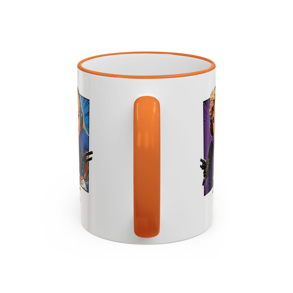 Jake And Emma Hot Take Accent Rim Mug – I Have A Hot Take About This Comic Coffee Cup (11oz/15oz)